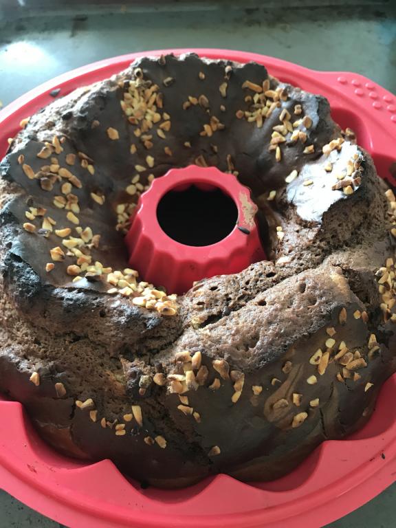 Recette Gateau yaourt chataigne chocolat sans gluten