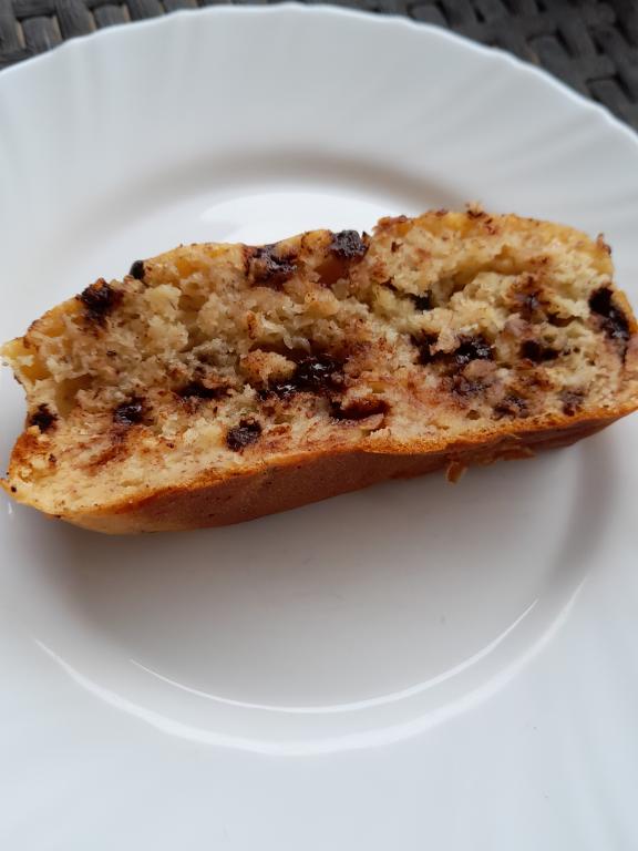 Recette Cake bananes et pépites de chocolat (healthy au sirop agave)