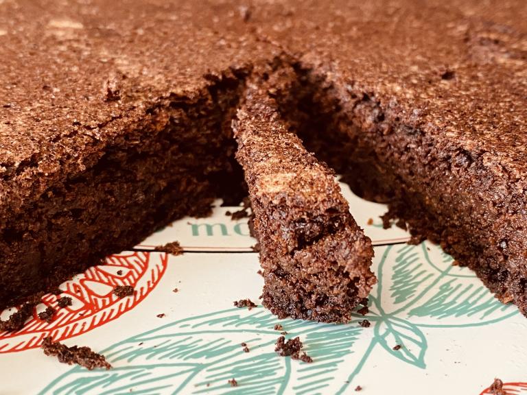 Recette Gâteau Moelleux au chocolat et amande indice glycémique faible sans gluten, sans lactose et sans féculent